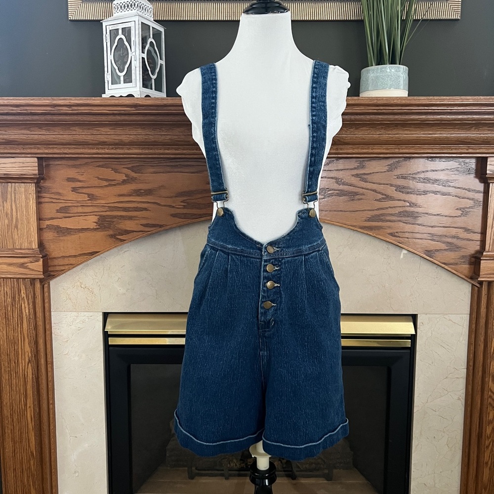 Jesse Jeans Vintage Y2K Denim‎ Shortalls Overalls Size 11/12